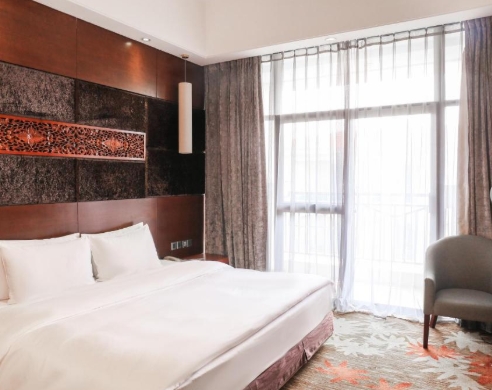 Wanda Realm Xiamen North Bay Room Type - Deluxe Twin Room，With Sea View