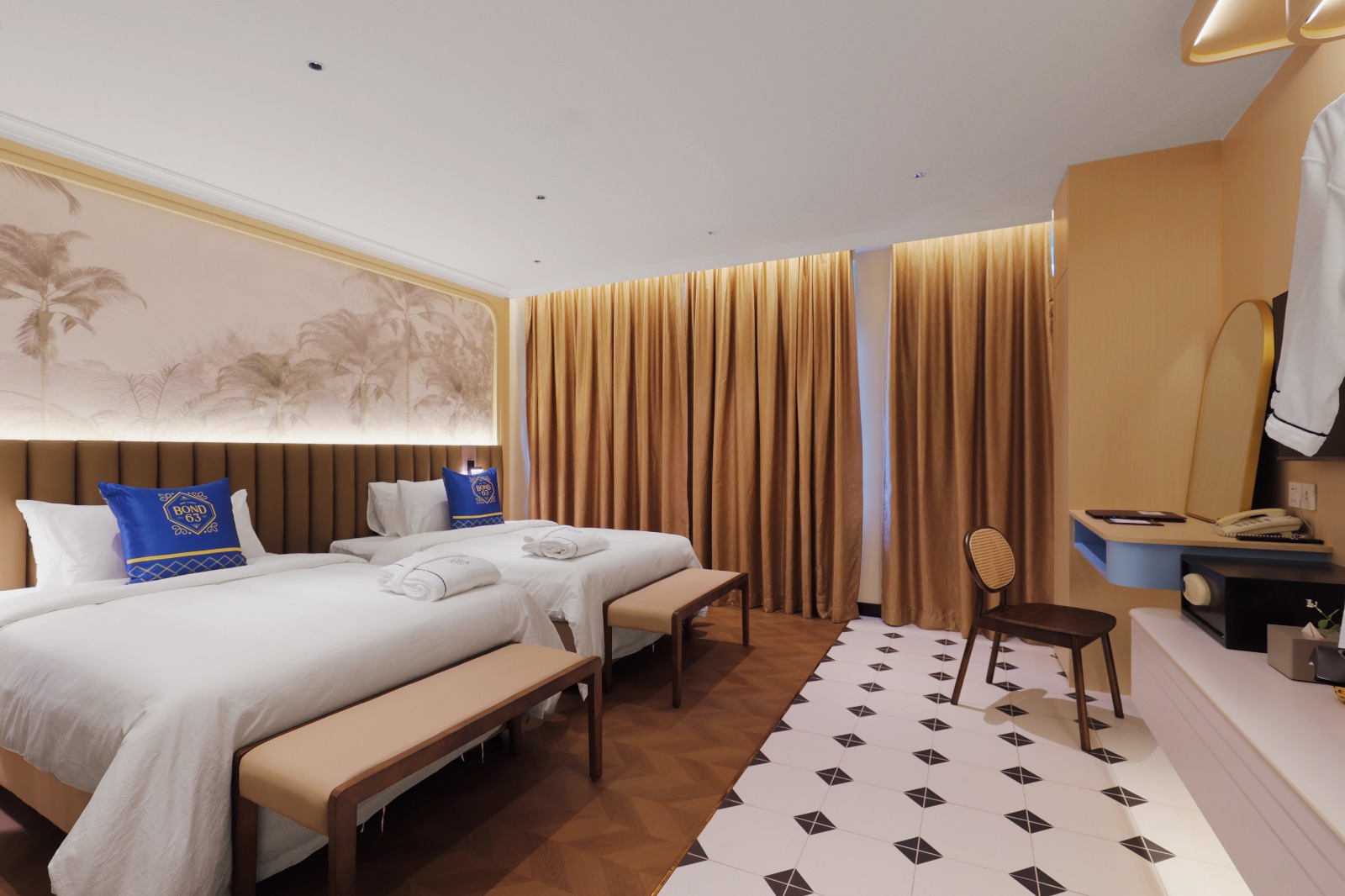 Hotel Sixty3 Room Type - GRAND, TWIN BEDS