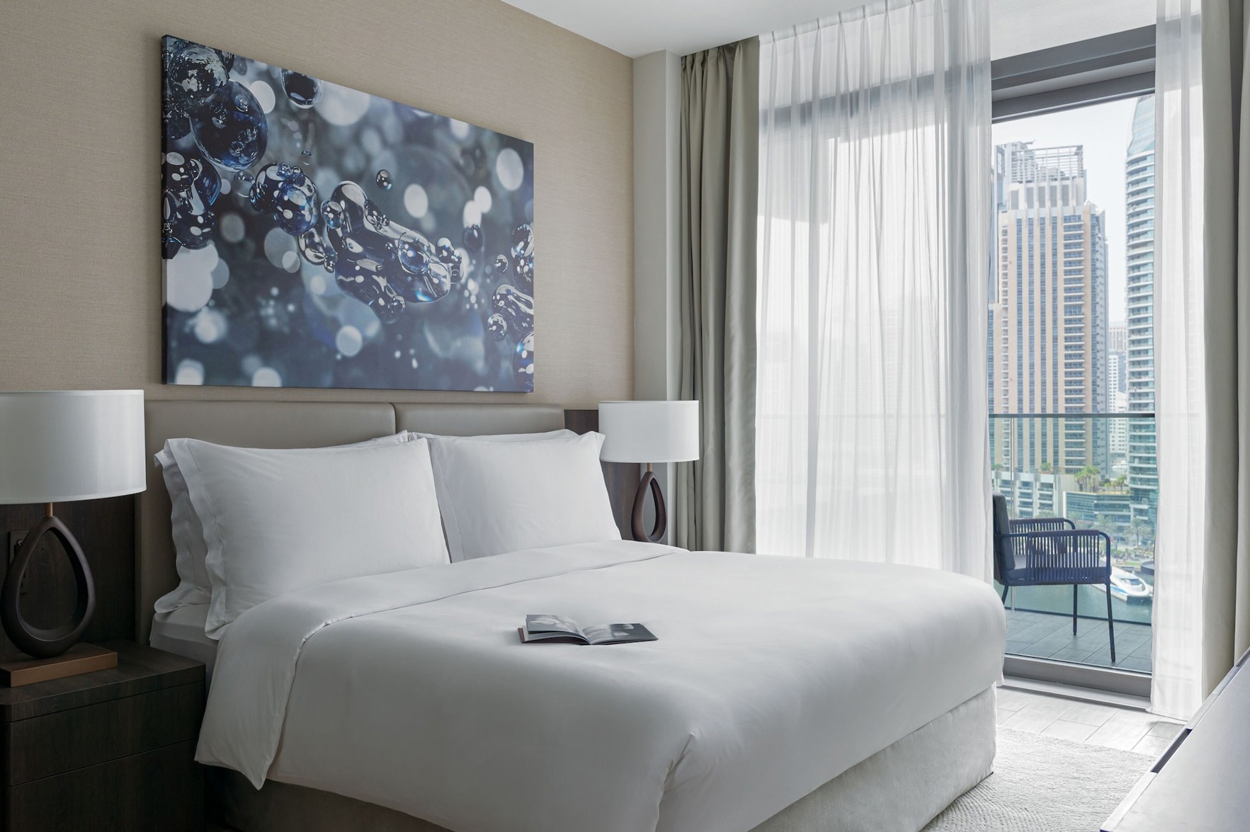 Jumeirah Living Marina Gate Hotel Room Type - Premium One Bedroom Suite - Balcony And Marina View