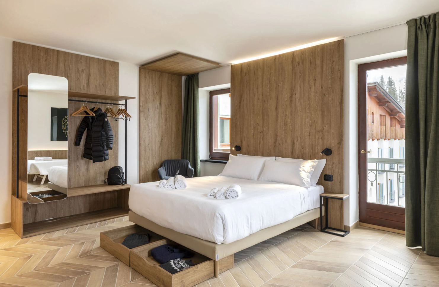 B&B Hotel Passo Tre Croci Cortina Room Type - Double Room