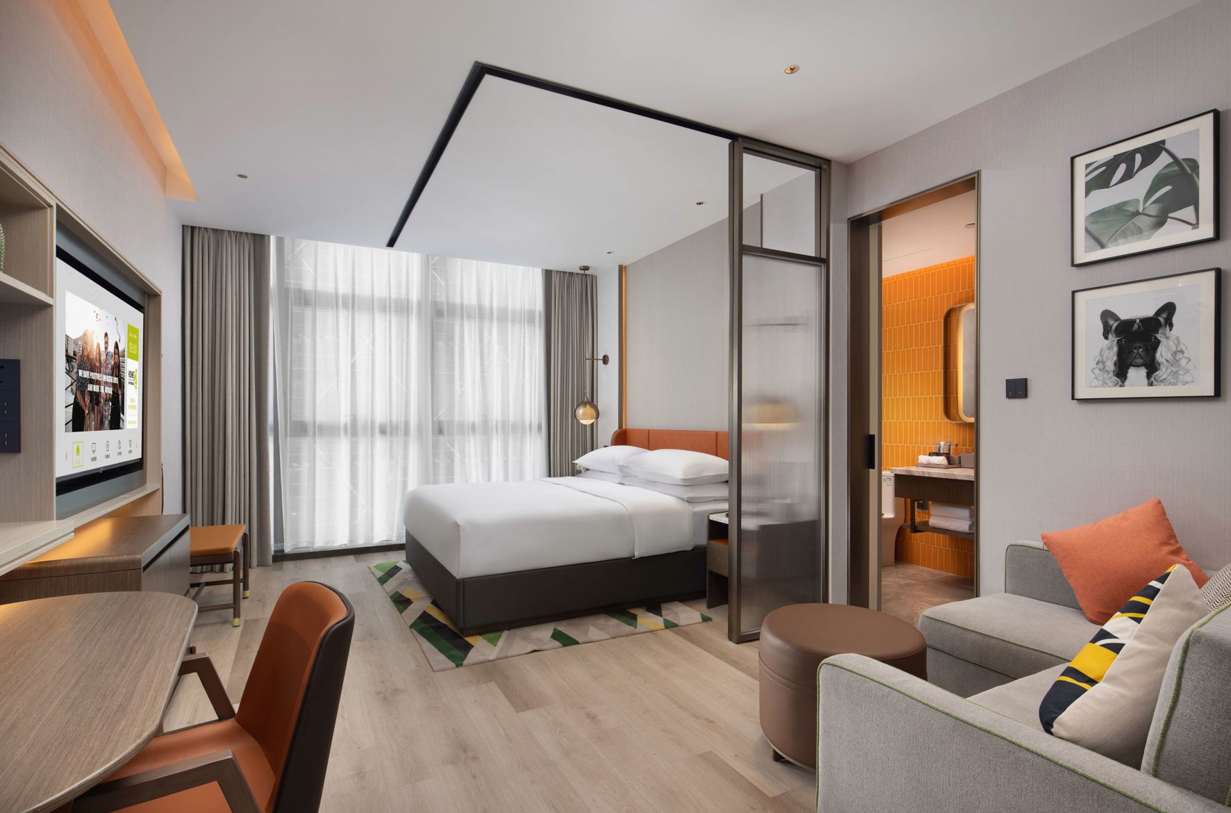 Home2 Suites by Hilton Shenzhen Bao'an Room Type - Guestroom (Double bed)