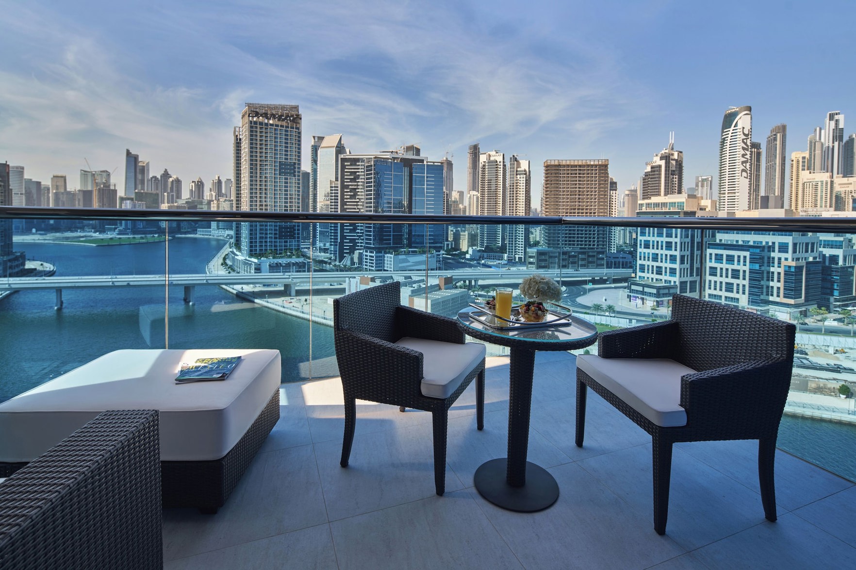 Hyde Hotel Dubai Room Type - VIP Twin With Balcony And Burj Khalifa View