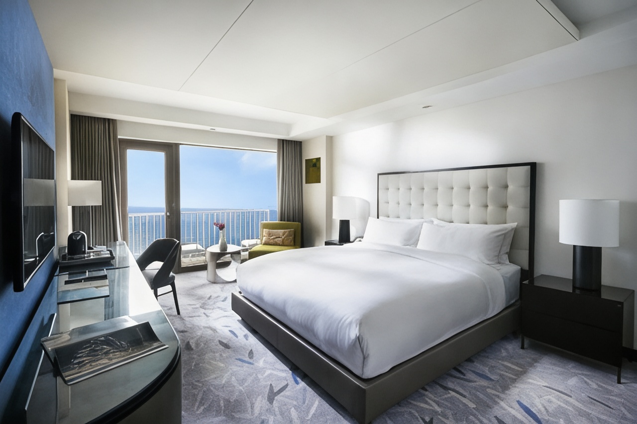 Paradise Hotel Busan Room Type - Annex Building Deluxe Ocean View Double Room with Terrace