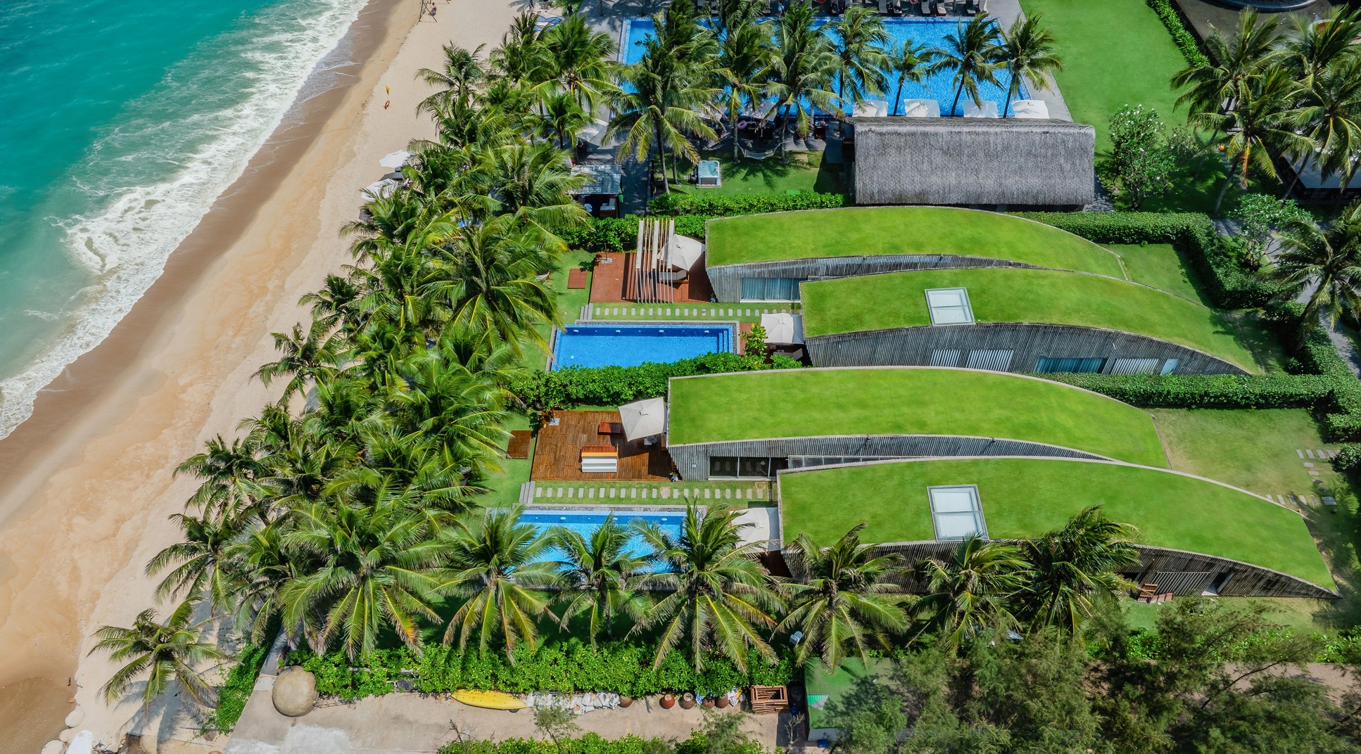 Naman Retreat Room Type - Beachfront Three-bedroom Wave Pool Villa (Spa Inclusive) Naman Retreat Room Type - Beachfront Three-bedroom Wave Pool Villa (Spa Inclusive)