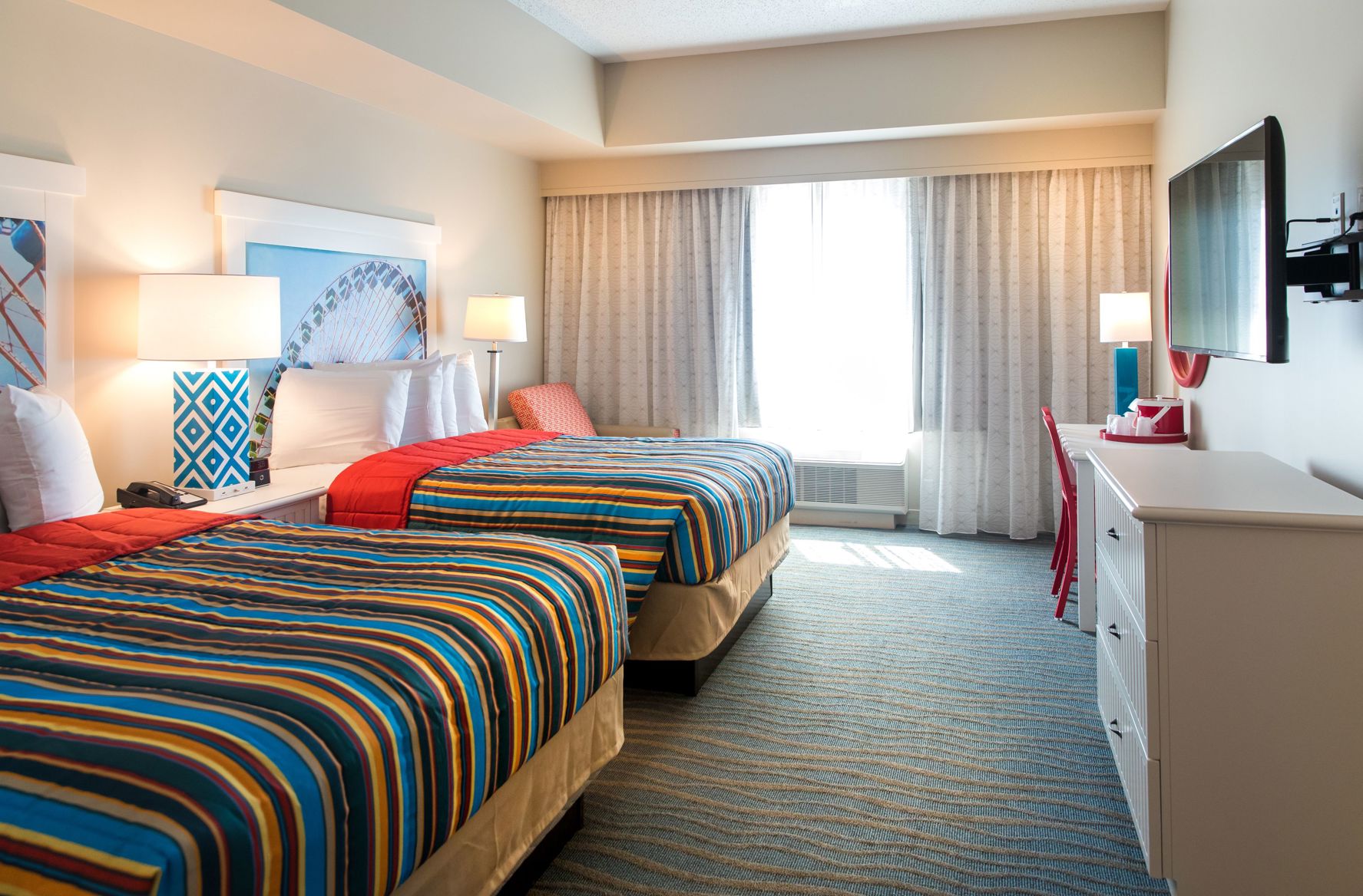 Cedar Point's Hotel Breakers - Tap to explore photos