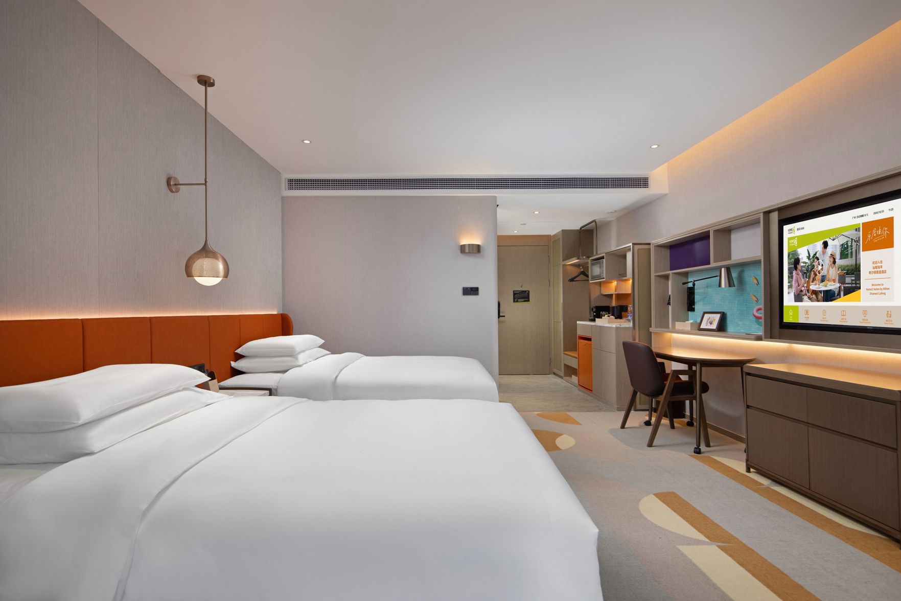 Home2 Suites by Hilton Shanwei Lufeng Room Type - Cozy 2-bed Room