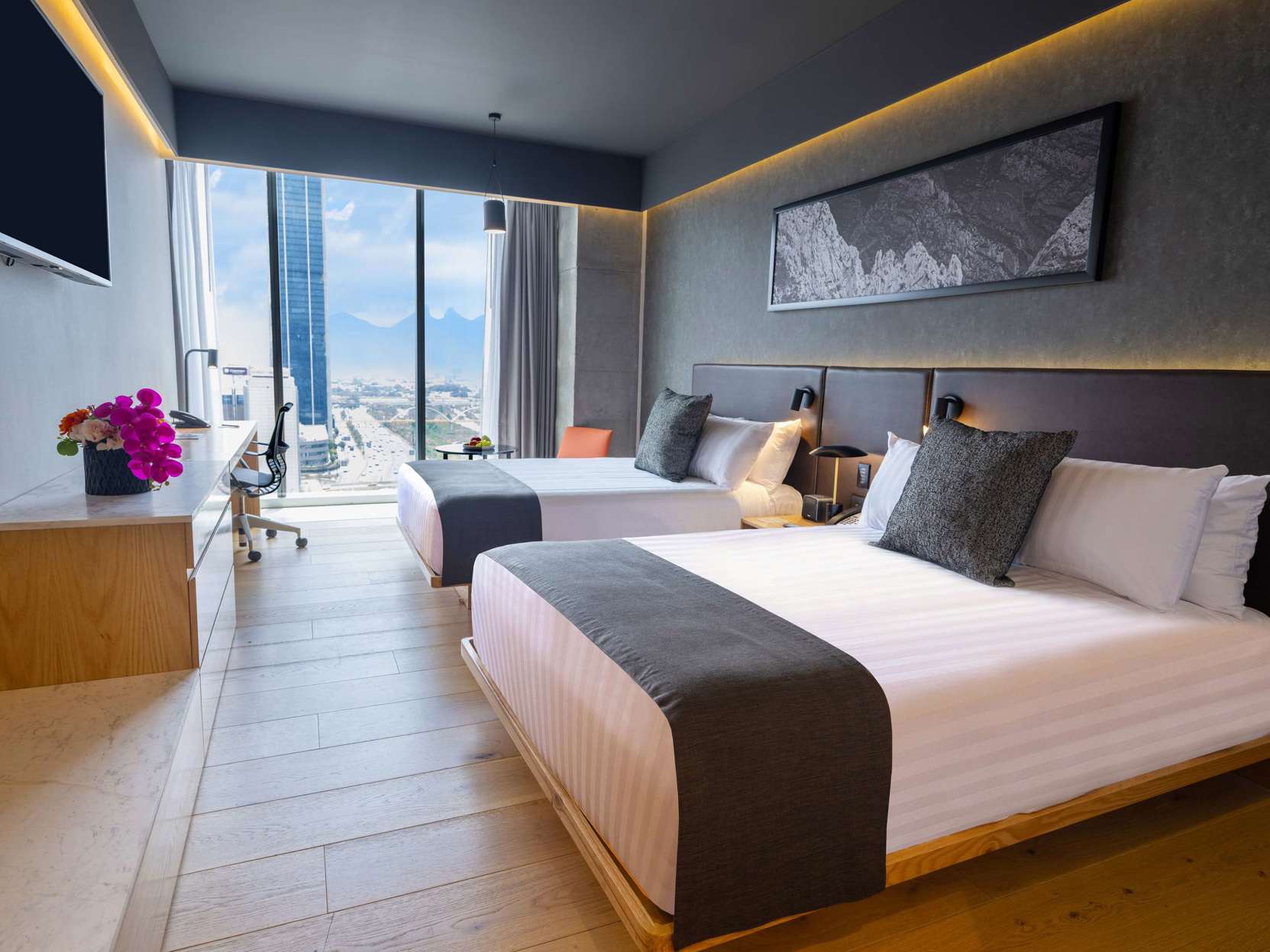 Galeria Plaza Monterrey Room Type - Room DELUXE TWO DOUBLE BEDS