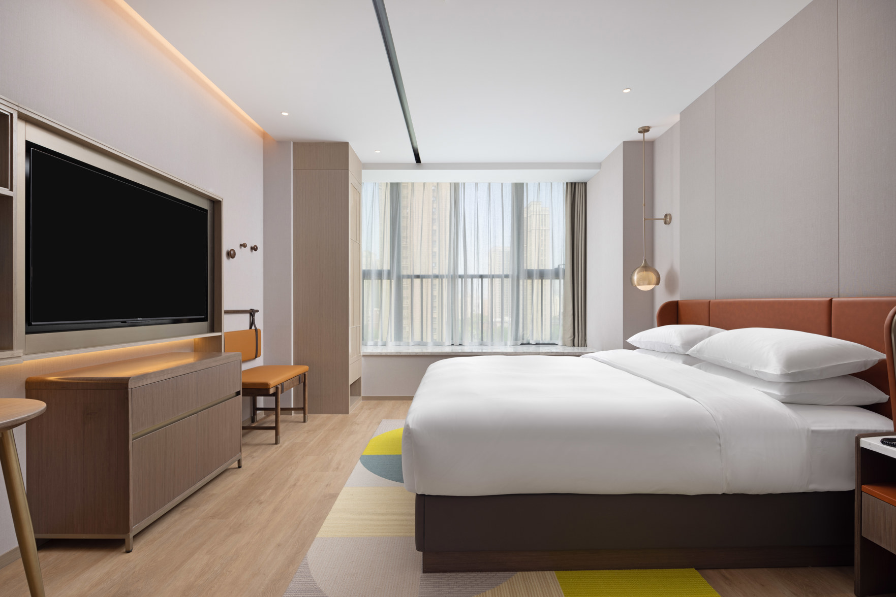 Home2 Suites by Hilton Hefei South Railway Station Room Type - Guestroom (Double Bed)