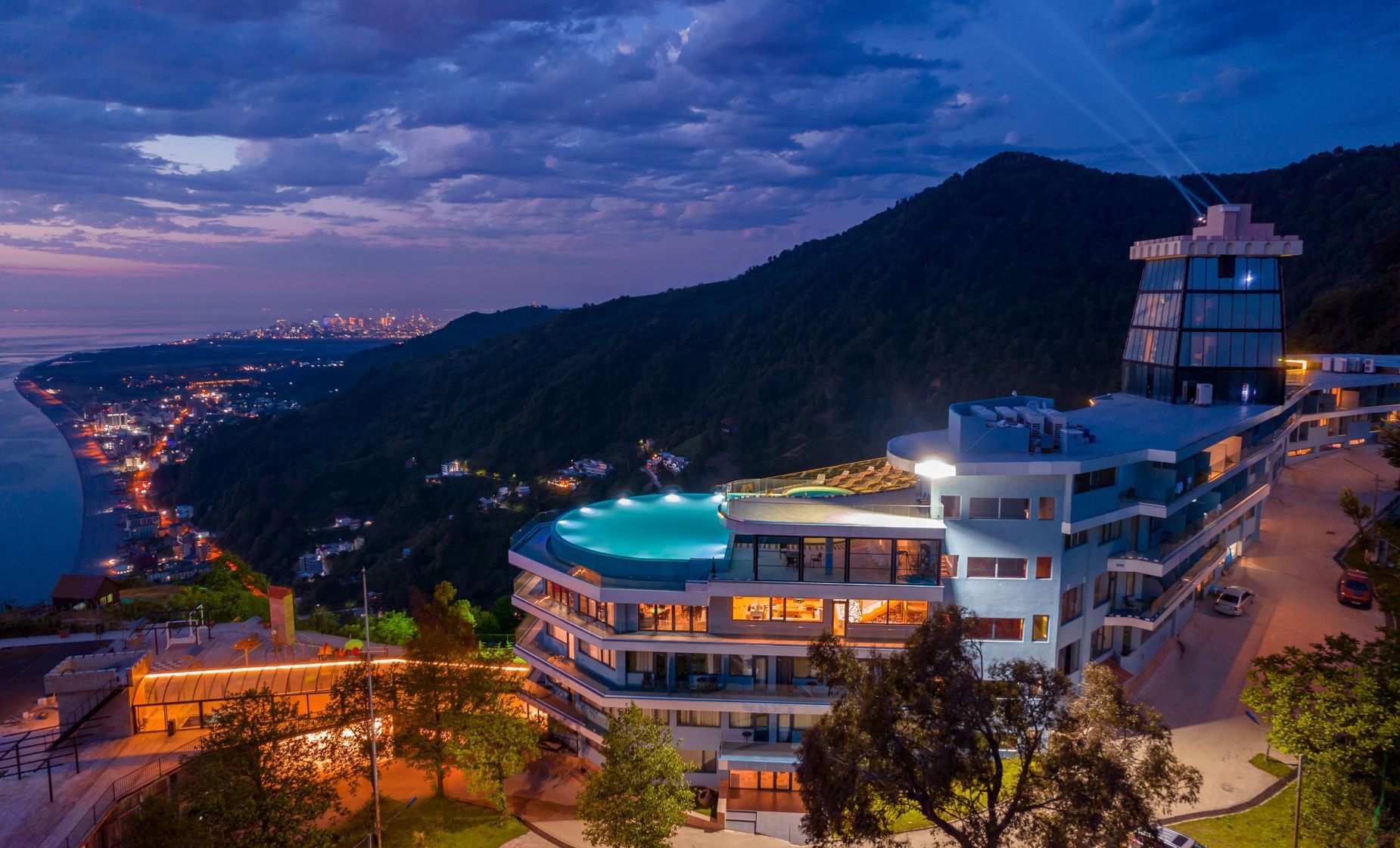 City view from property