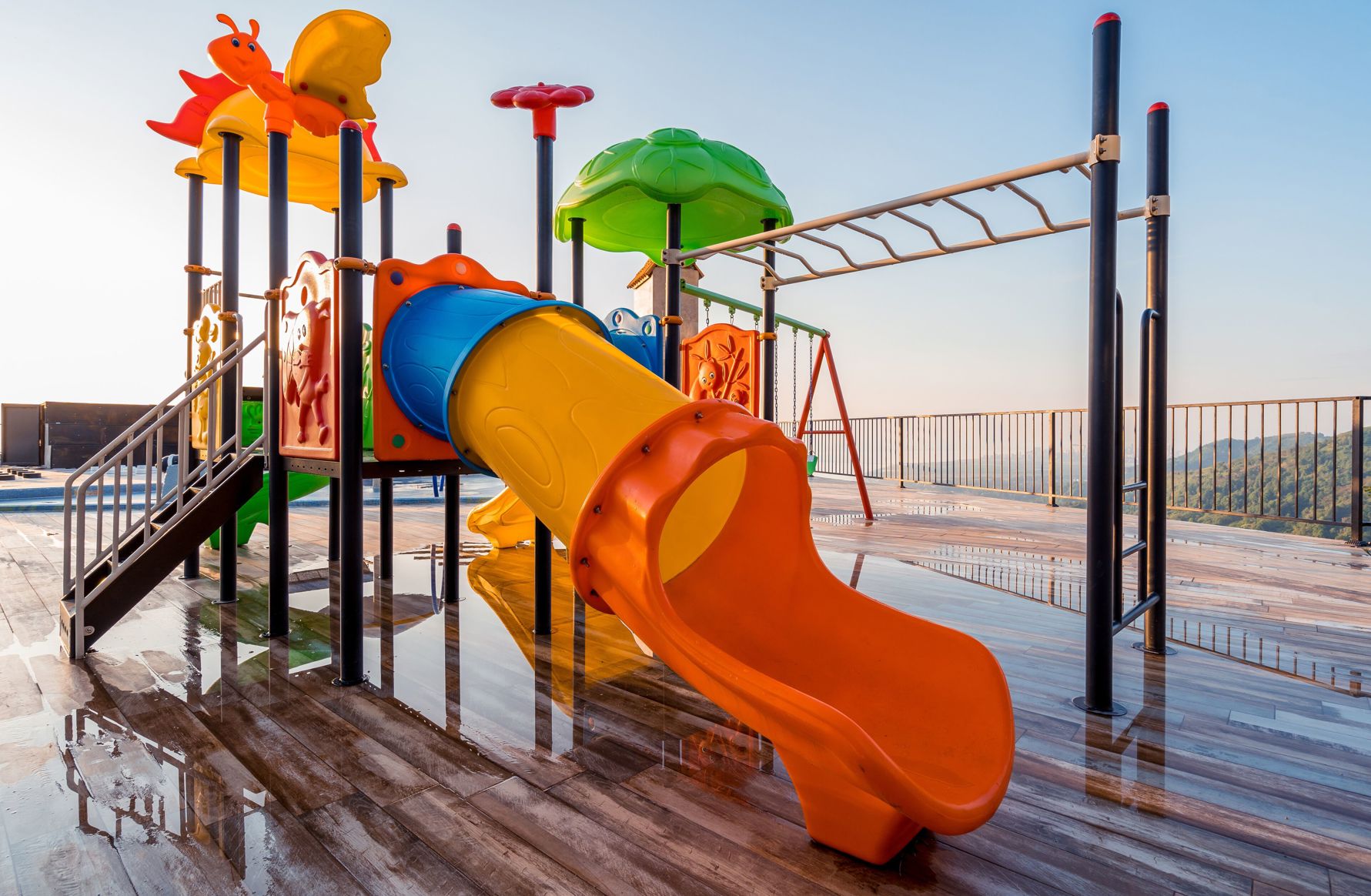 Children's play area - outdoor