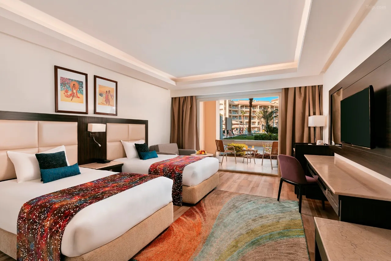 Pickalbatros White Beach Resort - Hurghada - All inclusive Room Type - Room DELUXE GARDEN VIEW