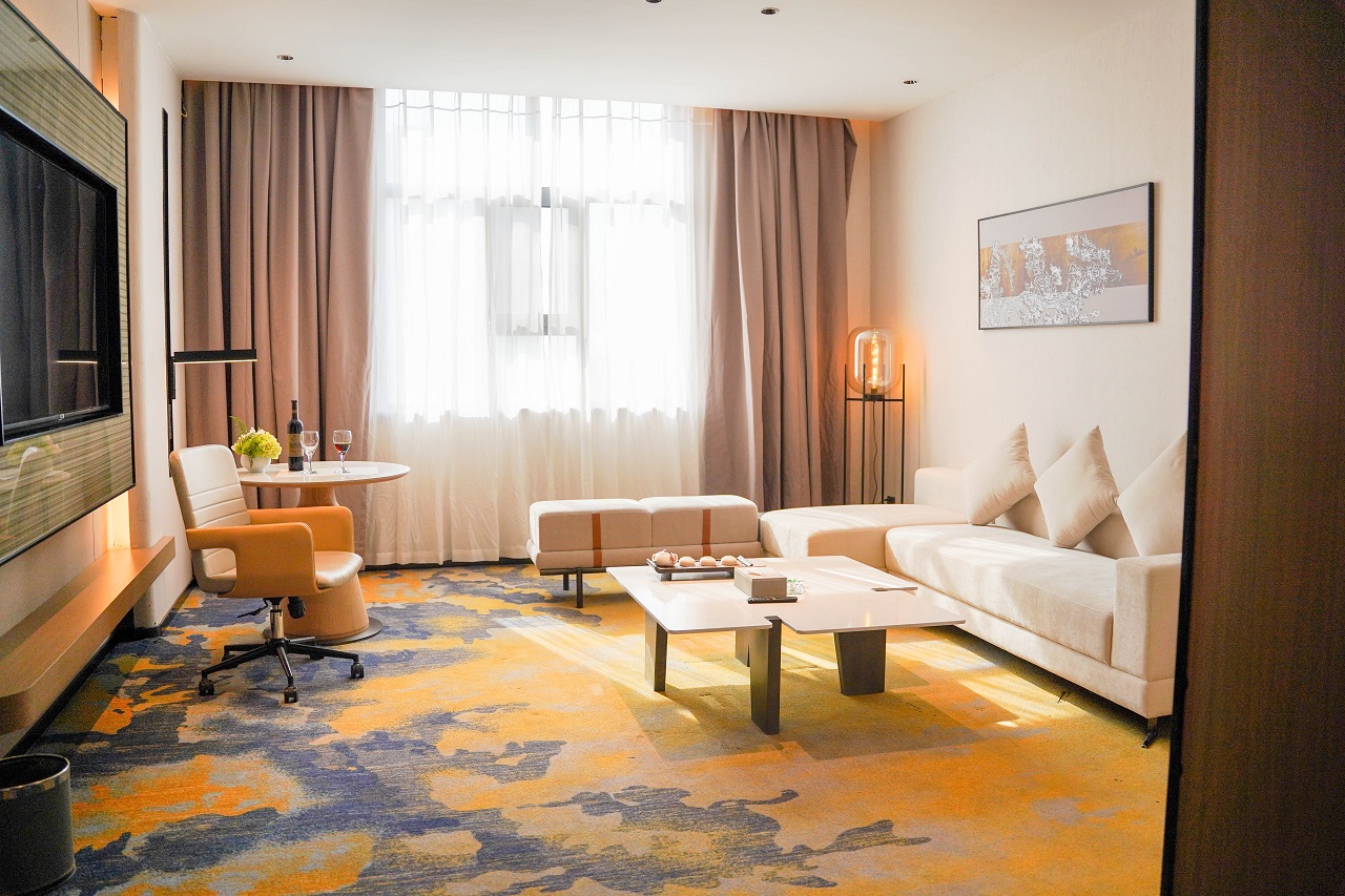 Yutai Inzone Garland Hotel Room Type - Deluxe Family Suite