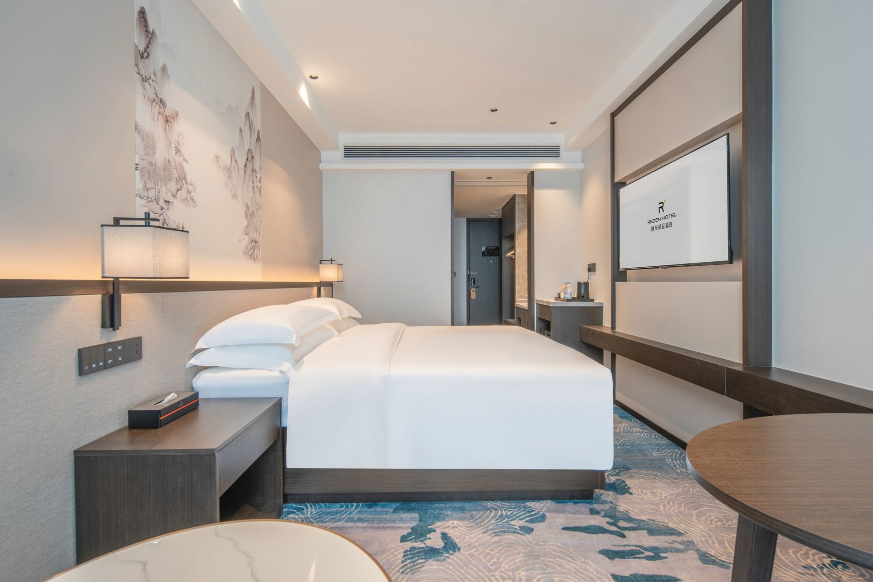 Jing'an  Rezen Hotel Hefei Room Type - 高级大床房