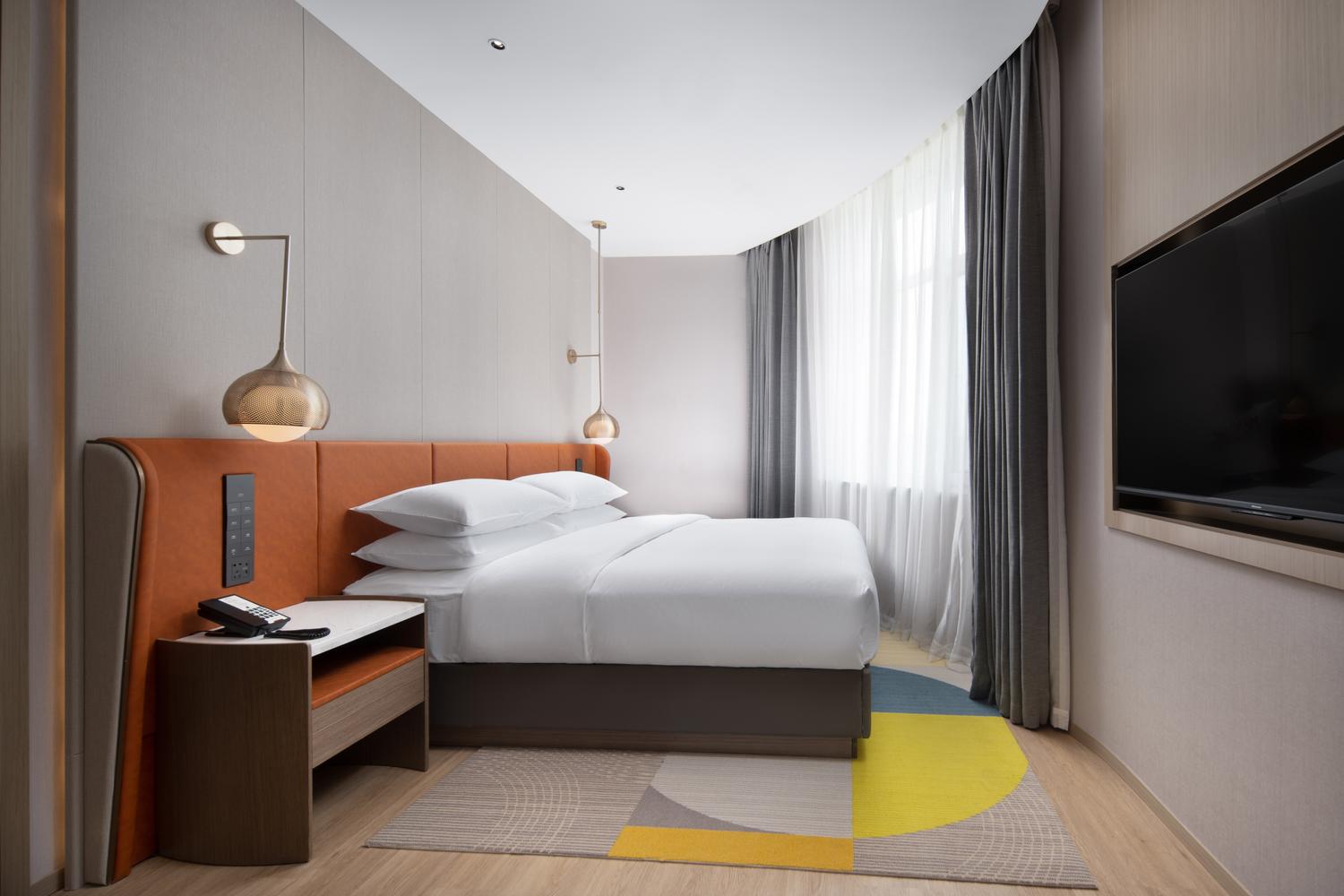 Home2 Suites by Hilton Yantai Laishan Room Type - Suite (Dual-Function Fridge + Smart Toilet + Serta Mattress) Home2 Suites by Hilton Yantai Laishan Room Type - Suite (Dual-Function Fridge + Smart Toilet + Serta Mattress)