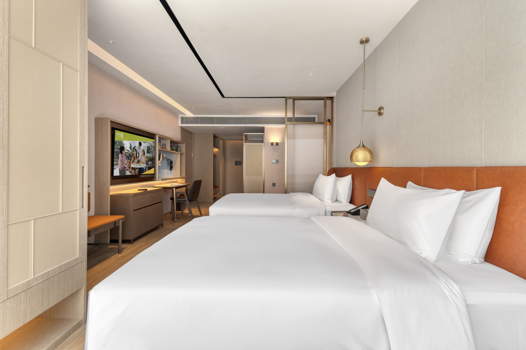 Lijiang Gucheng Home2 Suites by Hilton Hotel Room Type - Dynamic Deluxe Twin Room