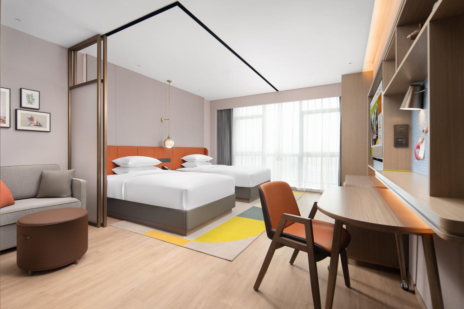 Home2 Suites by Hilton Xiangtan Jiuhua Room Type - 2 Double Beds Deluxe Studio Suite