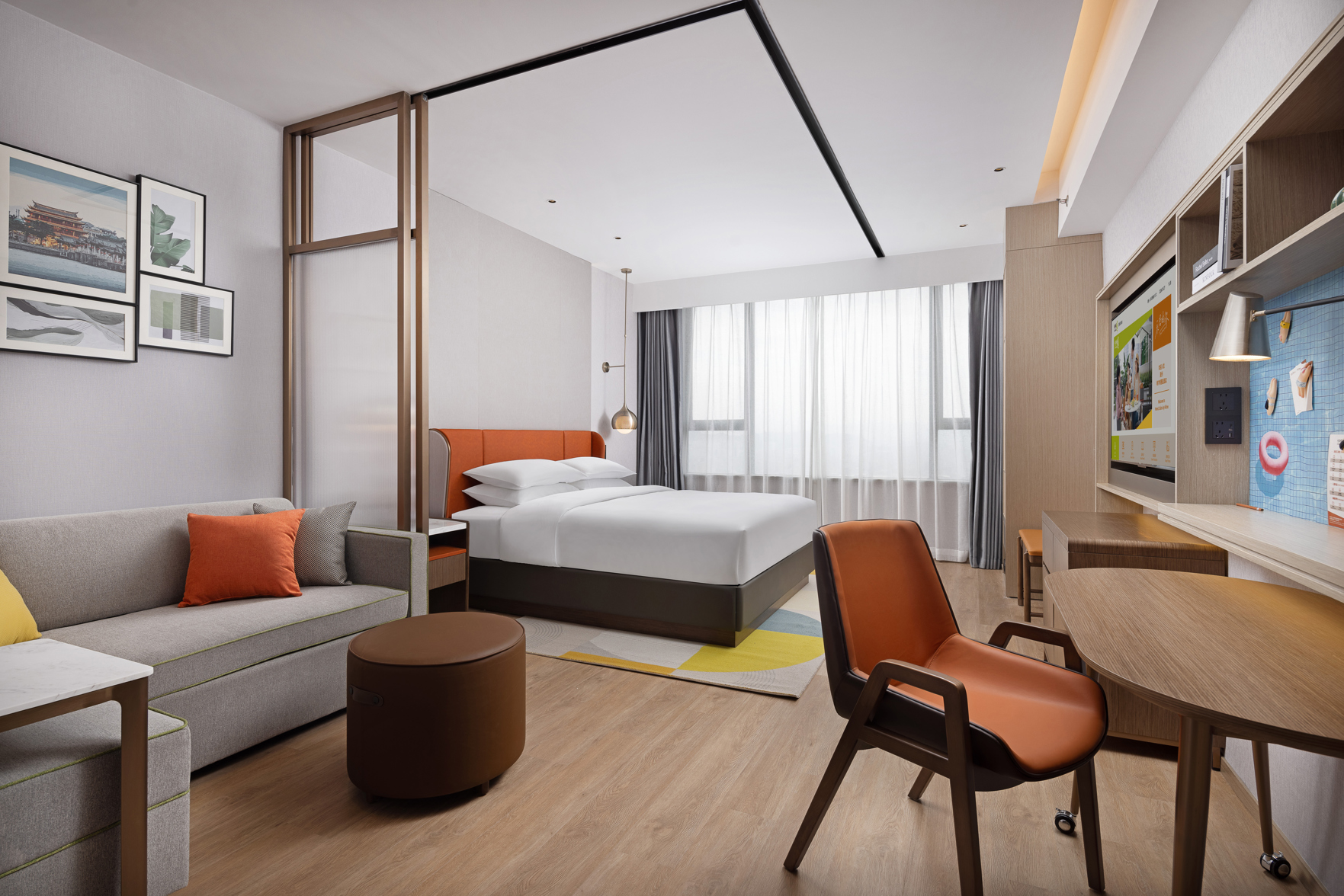 Home2 Suites by Hilton Chaozhou Room Type - Dynamic Deluxe Double Bed Room