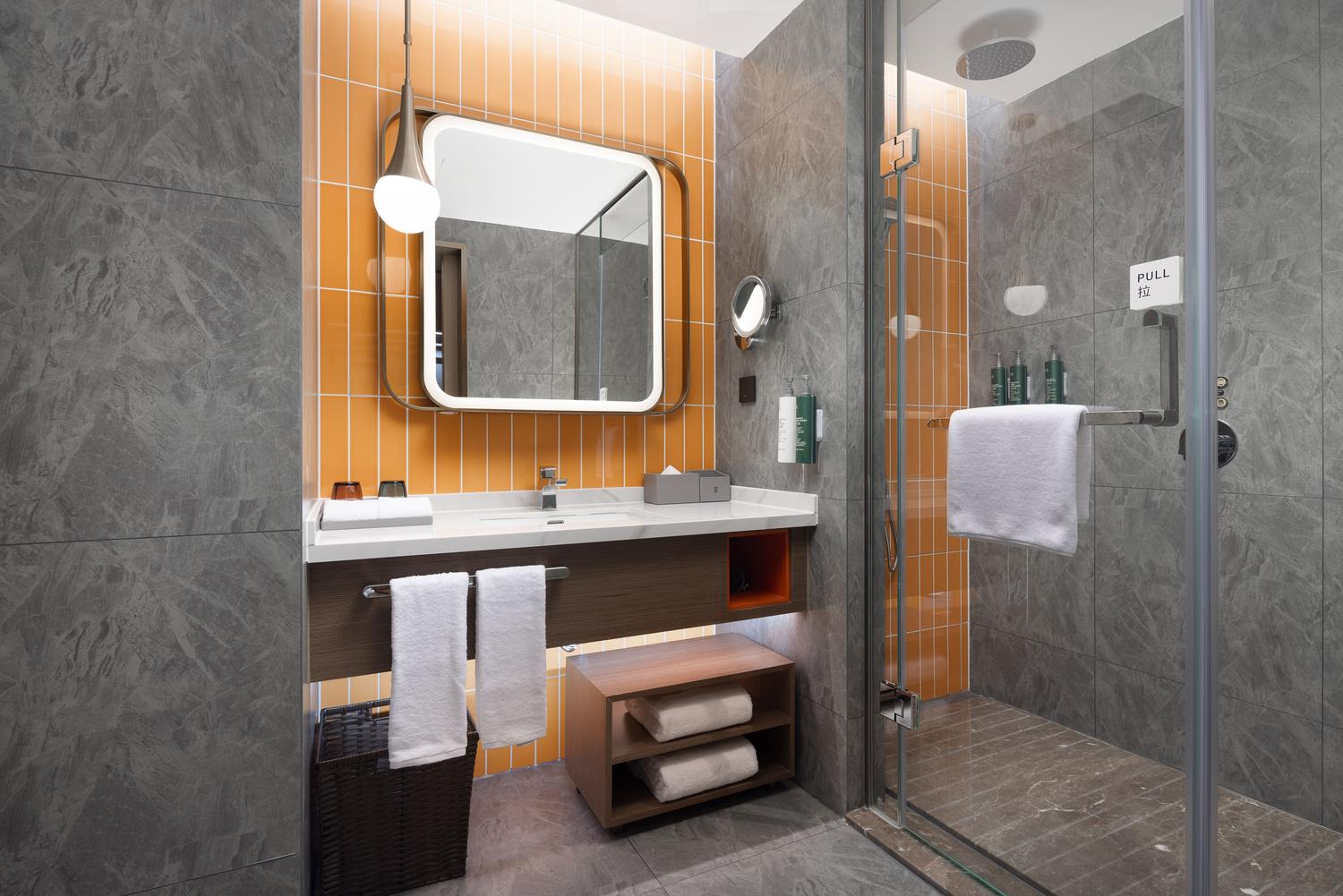 Home2 Suites by Hilton Chengdu Pengzhou Room Type - Agile Double Bed Room (Comfortable Mattress + Smart Toilet + Fridge Microwave + Capsule Coffee Machi Home2 Suites by Hilton Chengdu Pengzhou Room Type - Agile Double Bed Room (Comfortable Mattress + Smart Toilet + Fridge Microwave + Capsule Coffee Machi