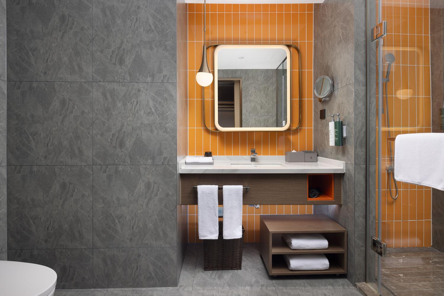 Home2 Suites by Hilton Chengdu Pengzhou Room Type - Agile Twin Room (Comfortable Mattress + Smart Toilet + Fridge Microwave + Capsule Coffee Machine)