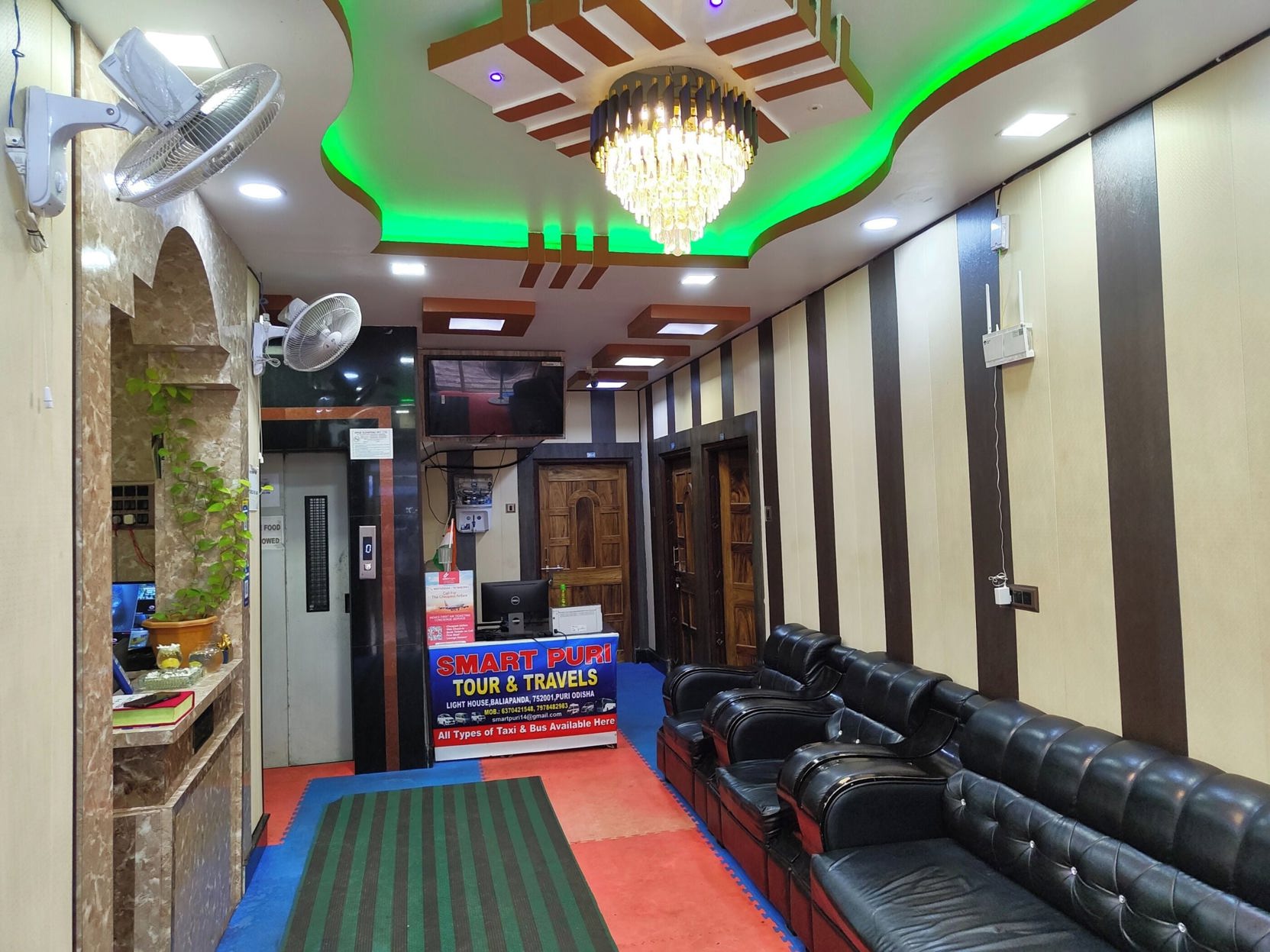 Lobby sitting area, 호텔 푸리 인 푸리, Puri