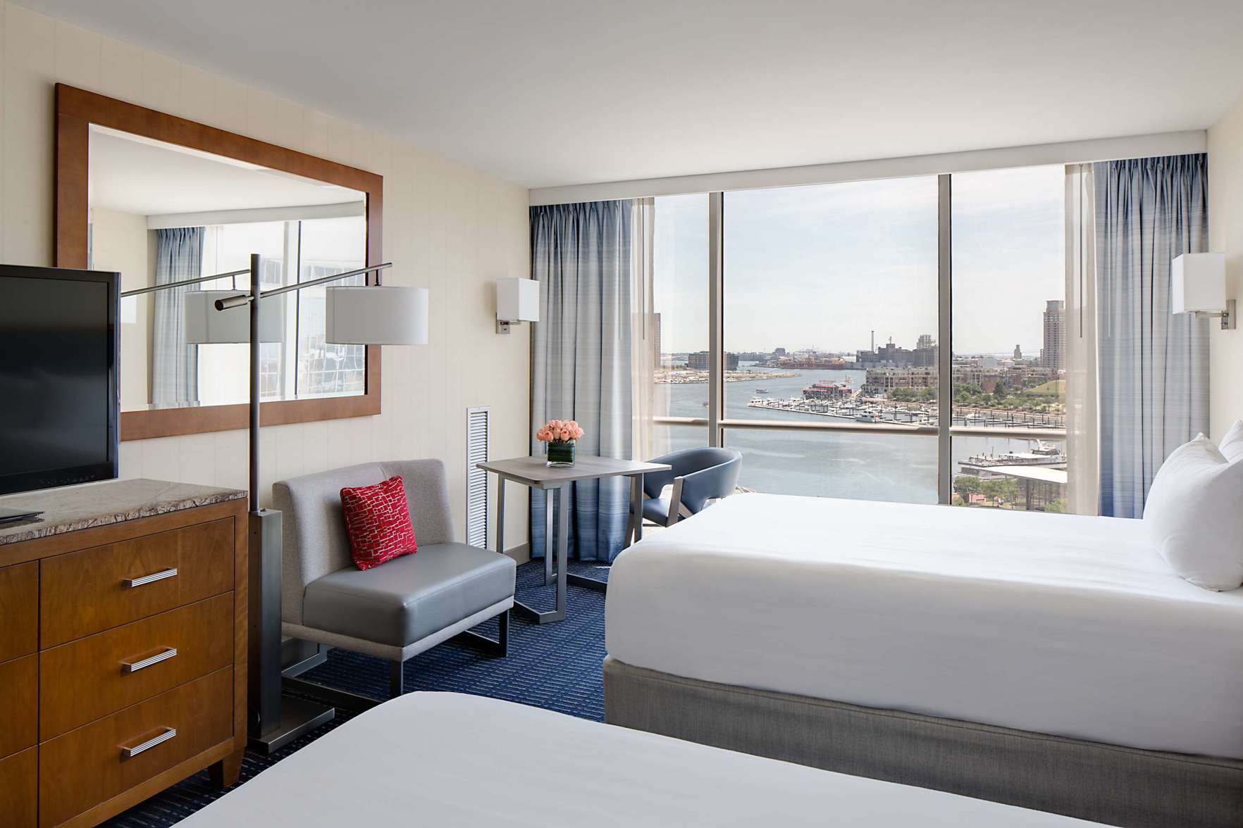 Hyatt Regency Baltimore Inner Harbor Room Type - ROOM, 2 DOUBLE BEDS, HARBOUR VIEW, HIGH FLOOR Hyatt Regency Baltimore Inner Harbor Room Type - ROOM, 2 DOUBLE BEDS, HARBOUR VIEW, HIGH FLOOR