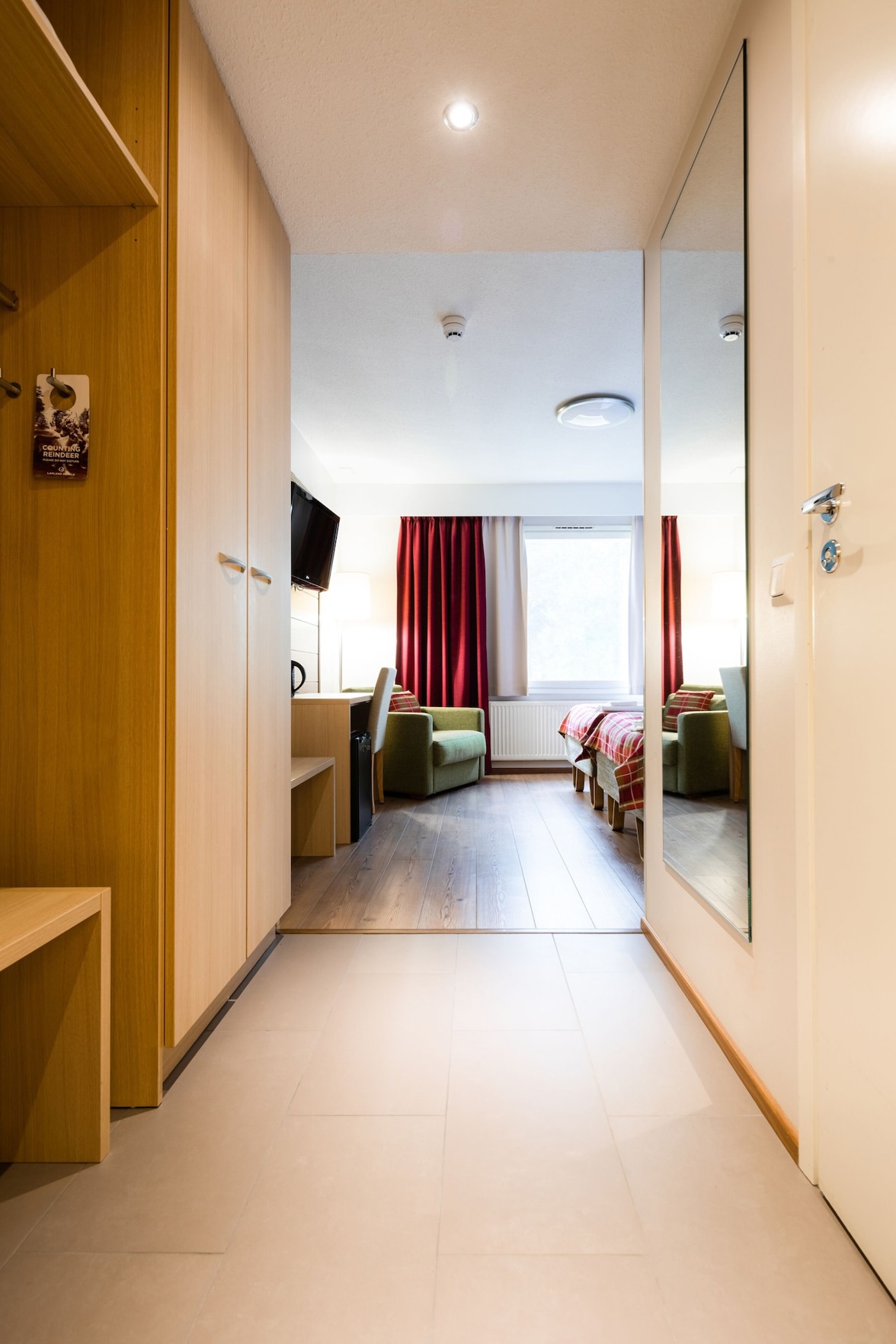 Lapland Hotels Sirkantähti Room Type - Standard Twin Room, Sauna