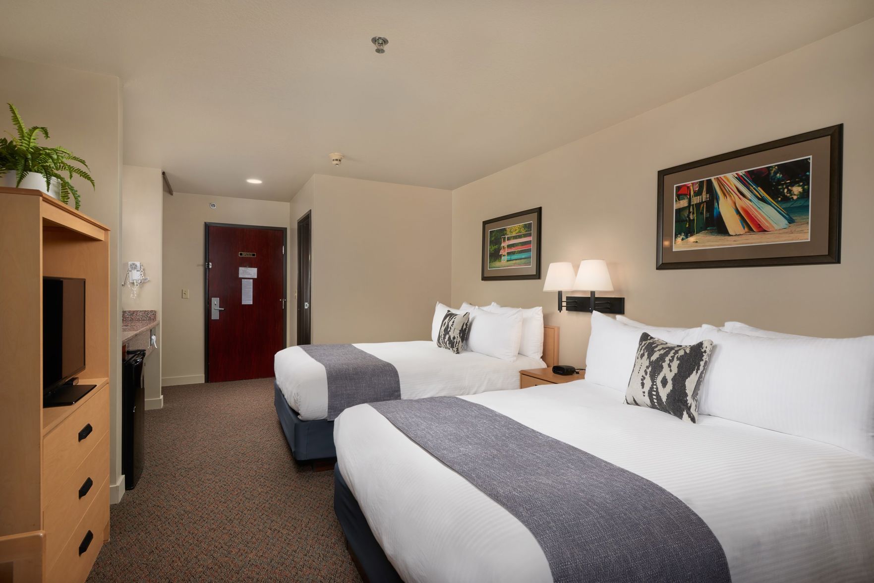 The Hotel Garibaldi Room Type - Deluxe Room, 2 Queen Beds