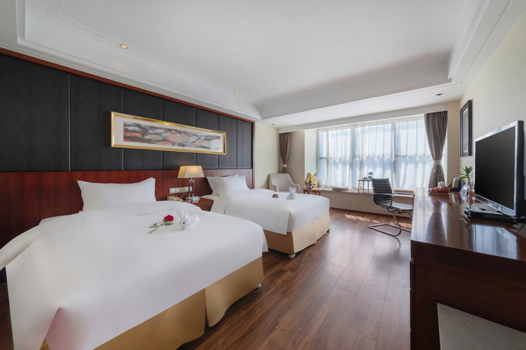 Rezen Kingtown Hotel (Chongqing Liangping) Room Type - Deluxe Room (2 beds)