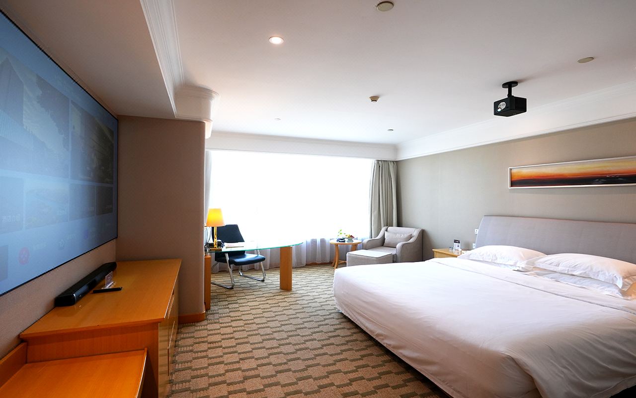 Jinling Huifu Hotel Room Type - Gaoyou Lake Sunset View Audio-Visual Double Bed Room Jinling Huifu Hotel Room Type - Gaoyou Lake Sunset View Audio-Visual Double Bed Room