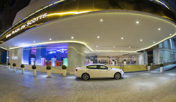 Hotel Front - Evening or Night