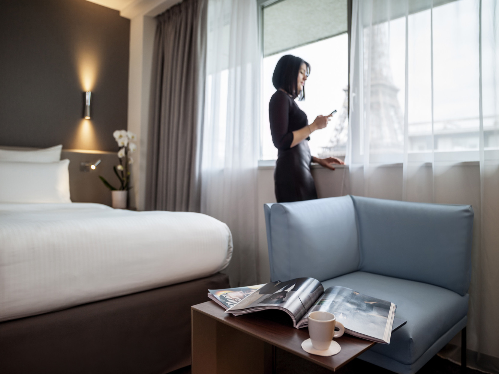 Pullman Paris Tour Eiffel Room Type - Superior King Room - Eiffel Tower View 