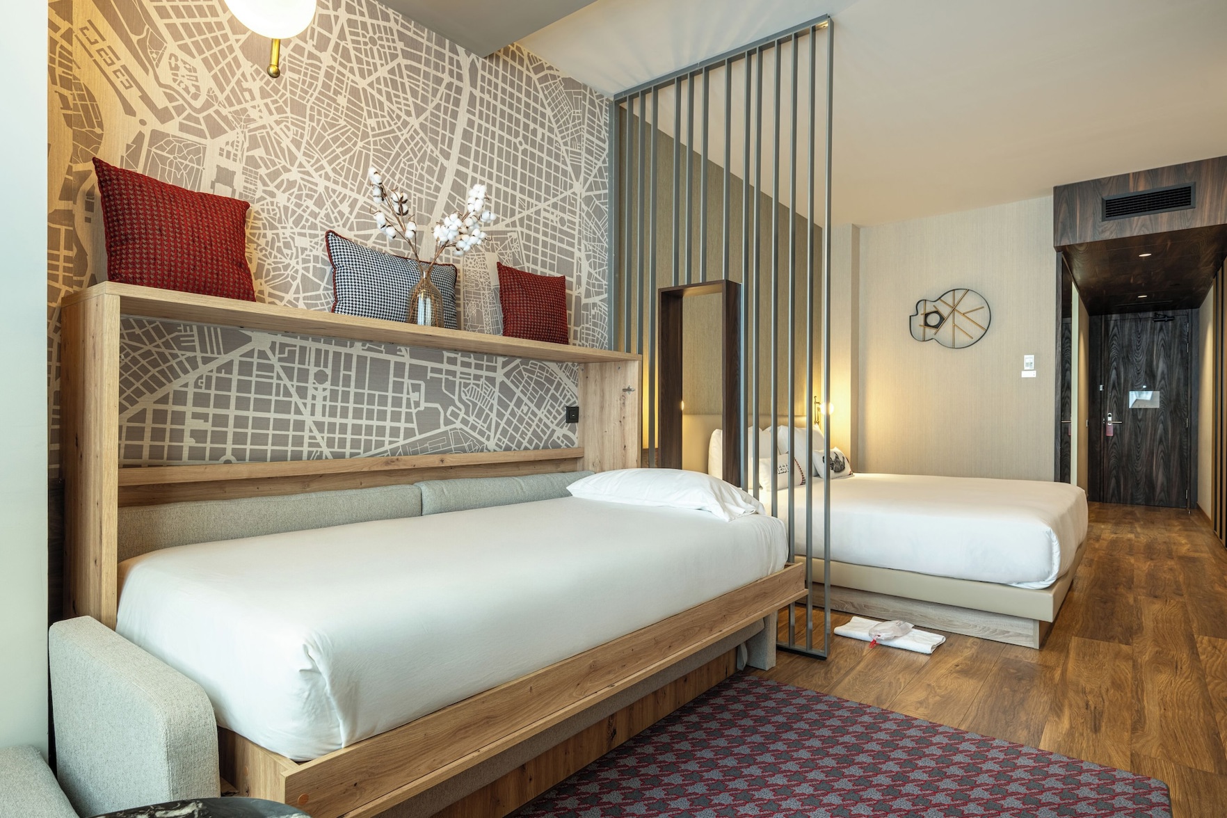 Hyatt Centric Gran Via Madrid Room Type - King Room with Balcony