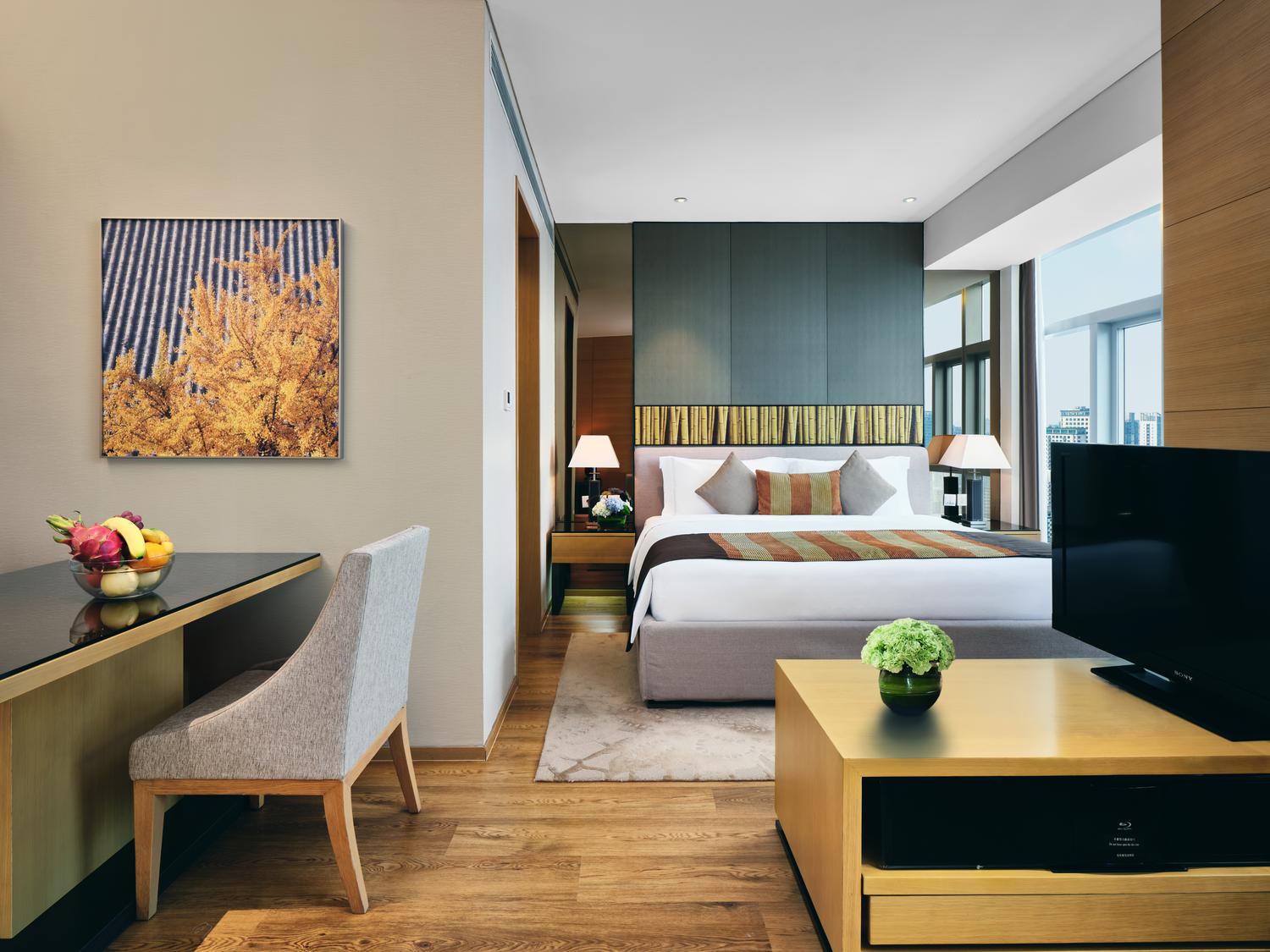 Grand ParcVue Hotel Residence Chengdu Room Type - Deluxe Suite (Kitchenette, Wash & Dryer)